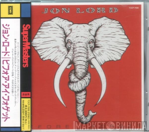 Jon Lord - Before I Forget