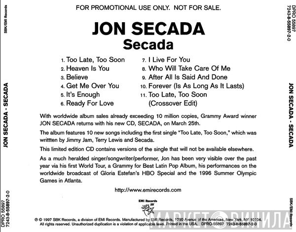 Jon Secada  - Secada
