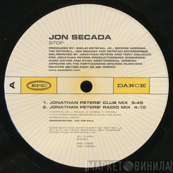 Jon Secada - Stop (Promo #1)