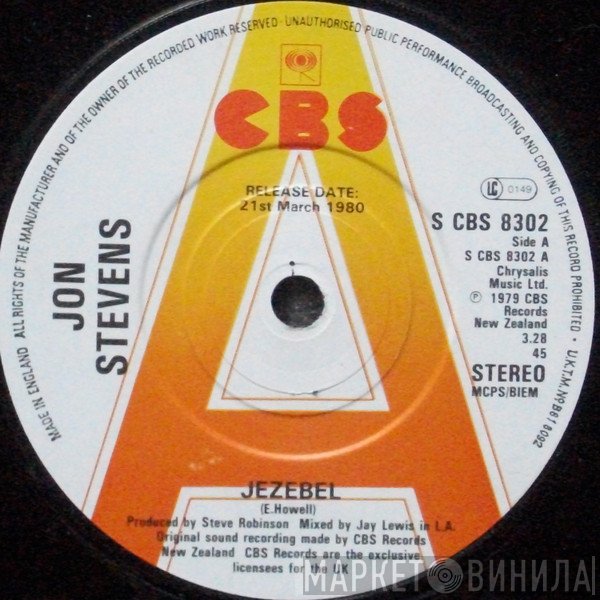 Jon Stevens - Jezebel