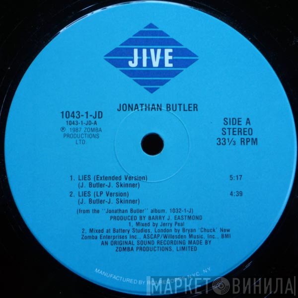Jonathan Butler - Lies
