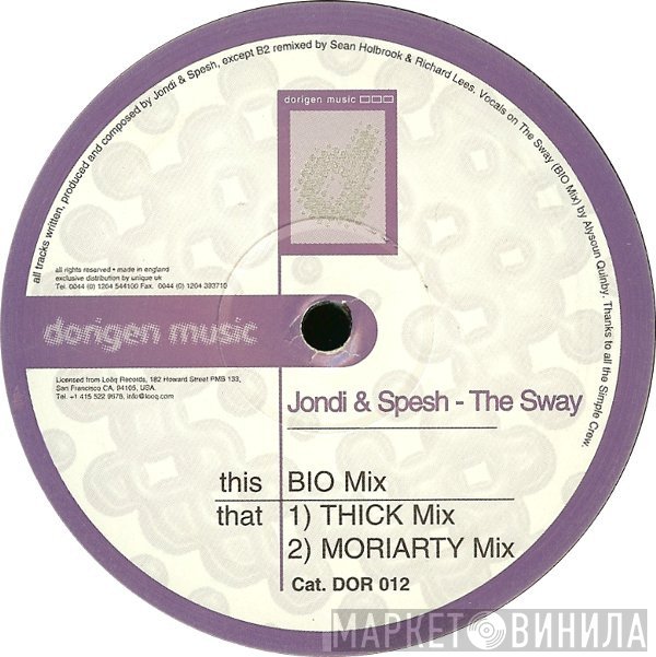 Jondi & Spesh - The Sway