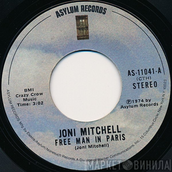 Joni Mitchell  - Free Man In Paris