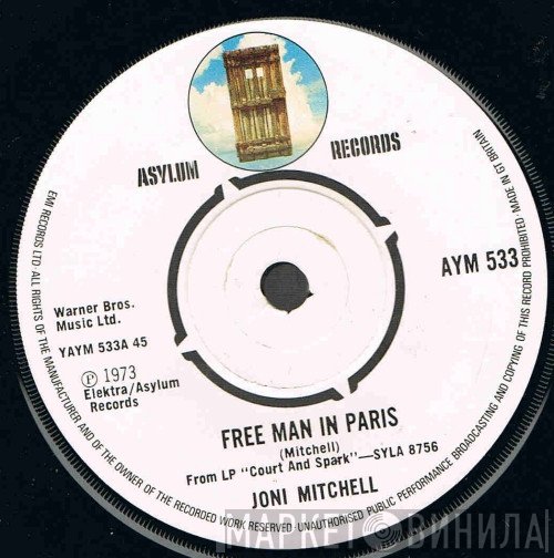 Joni Mitchell  - Free Man In Paris