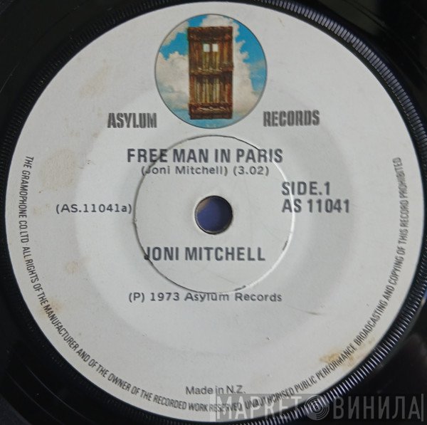 Joni Mitchell  - Free Man In Paris