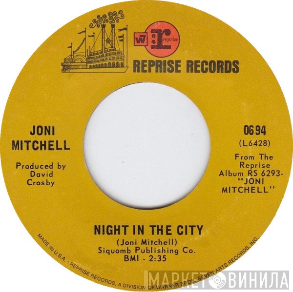 Joni Mitchell  - Night In The City