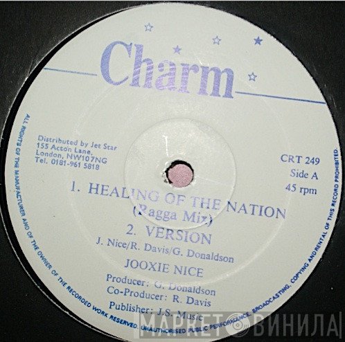 Jooxie Nice - Healing Of The Nation
