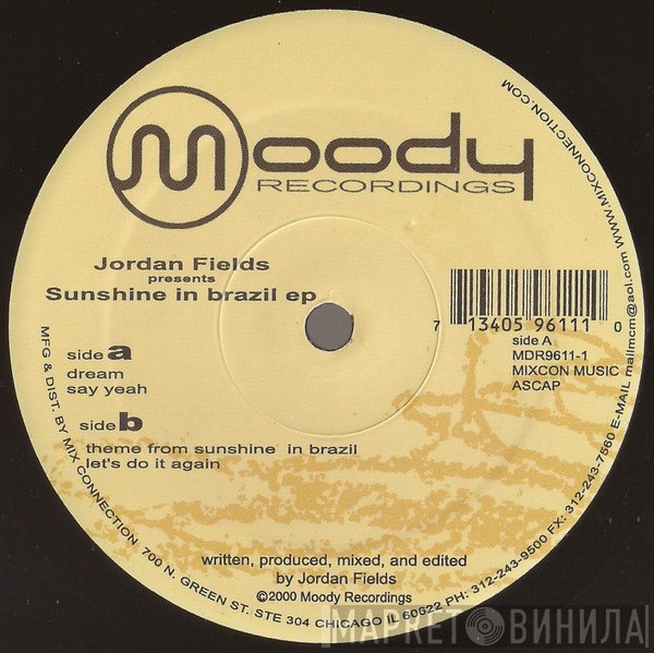 Jordan Fields - Sunshine In Brazil EP