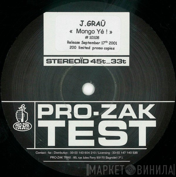 Jordi Grau - Mongo Yé!