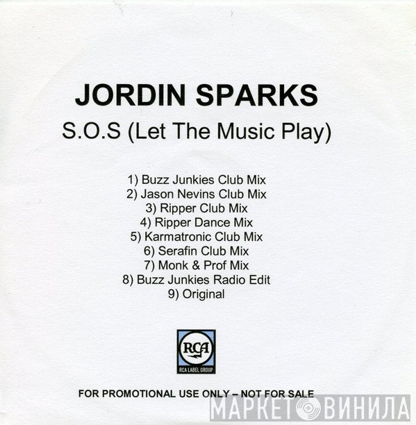 Jordin Sparks - S.O.S (Let The Music Play)