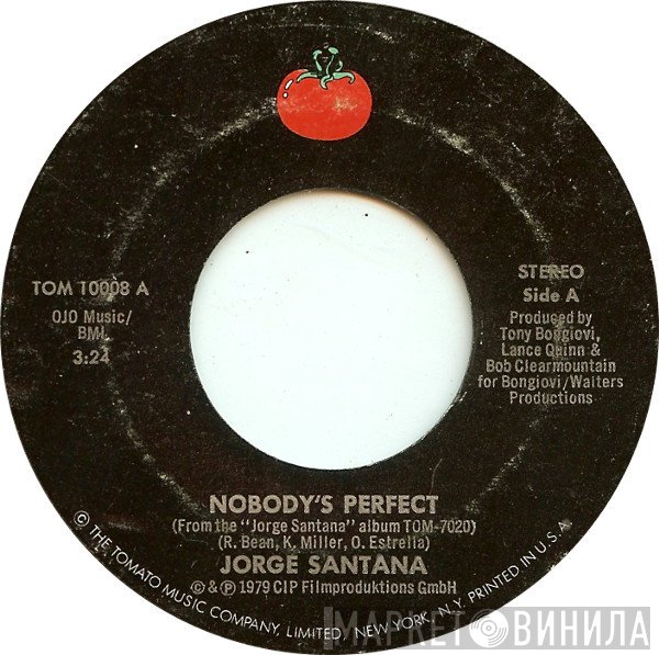 Jorge Santana - Nobody's Perfect