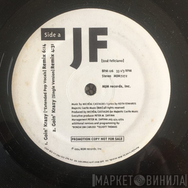 José Feliciano  - Goin' Krazy