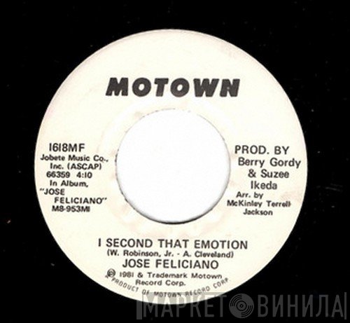 José Feliciano - I Second That Emotion