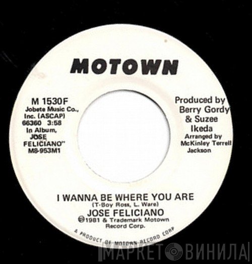 José Feliciano - I Wanna Be Where You Are