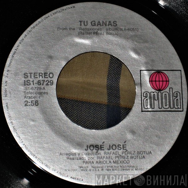 José José  - Tu Ganas / Disimula