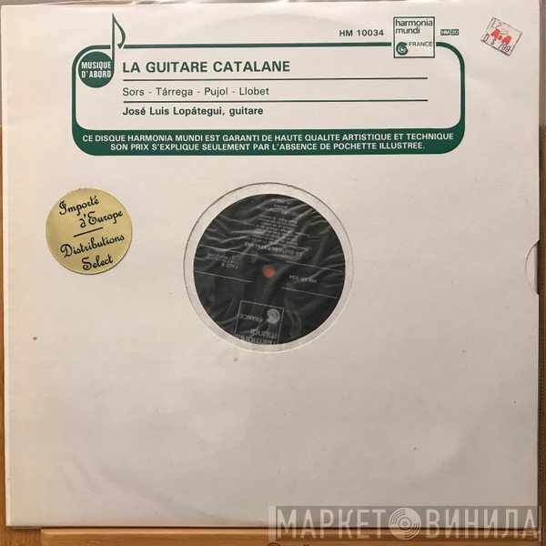 José Luis Lopátegui - La Guitare Catalane