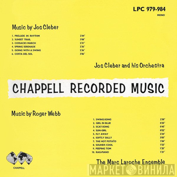 Jos Cleber And His Orchestra, The Marc Laroche Ensemble - Chappell Recorded Music Library