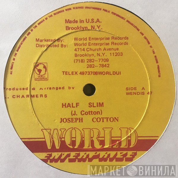 Joseph Cotton, The Messengers  - Half Slim / Slim Cut
