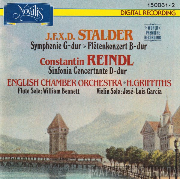 Joseph Franz Xaver Dominik Stalder, Constantin Reindl, English Chamber Orchestra, Howard Griffiths - Symphonie G-Dur • Flötenkonzert B-Dur / Sinfonia Concertante D-Dur
