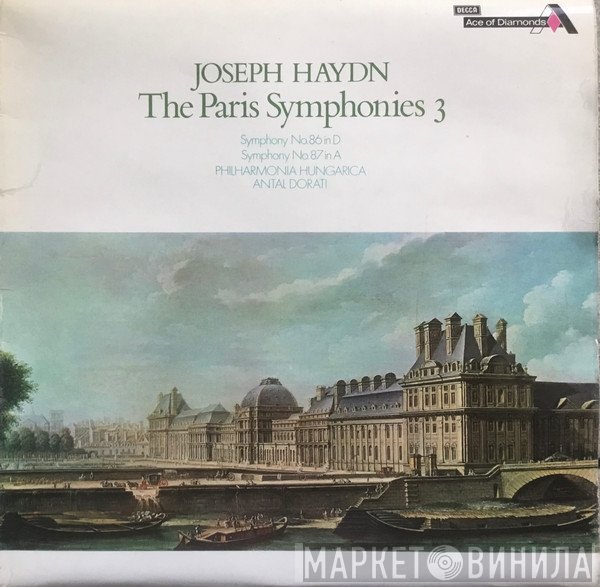 Joseph Haydn, Antal Dorati, Philharmonia Hungarica - The Paris Symphonies 3