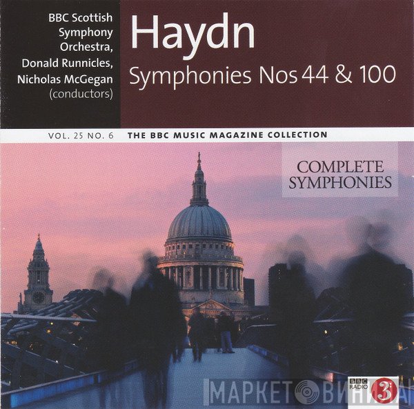Joseph Haydn, BBC Scottish Symphony Orchestra, Donald Runnicles, Nicholas McGegan - Symphonies Nos 44 & 100