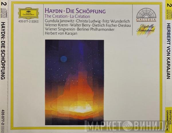 Joseph Haydn, Berliner Philharmoniker, Herbert von Karajan, Fritz Wunderlich, Walter Berry, Wiener Singverein, Gundula Janowitz, Dietrich Fischer-Dieskau, Christa Ludwig, Werner Krenn - Die Schöpfung = The Creation