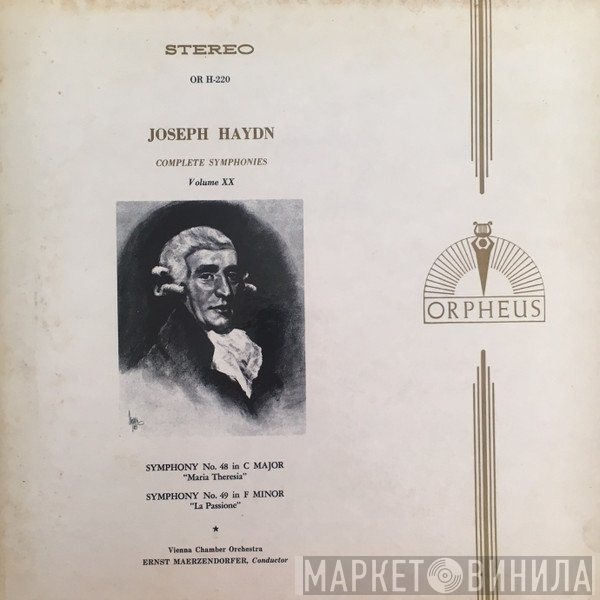 Joseph Haydn - Complete Symphonies Volume XX