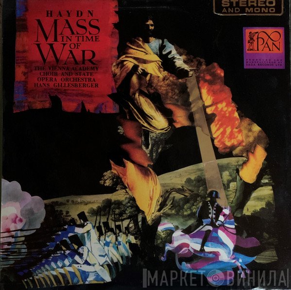 Joseph Haydn, Orchester Der Wiener Staatsoper, Hans Gillesberger, Der Wiener Akademiechor - Mass In Time Of War