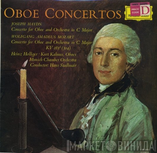 Joseph Haydn, Wolfgang Amadeus Mozart, Heinz Holliger, Kurt Kalmus, Münchener Kammerorchester, Hans Stadlmair - Oboe Concertos