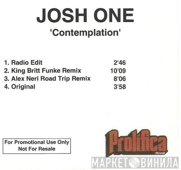 Josh One  - Contemplation