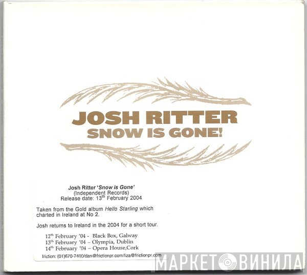 Josh Ritter  - Snow Is Gone