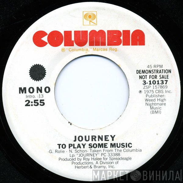 Journey  - To Play Some Music