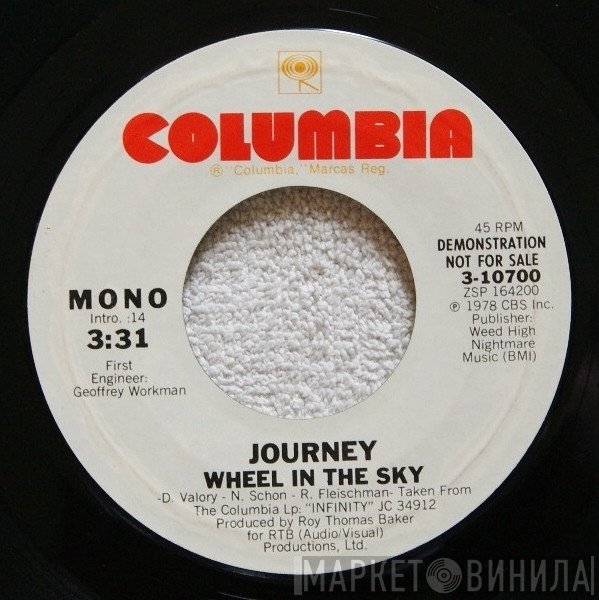 Journey - Wheel In The Sky