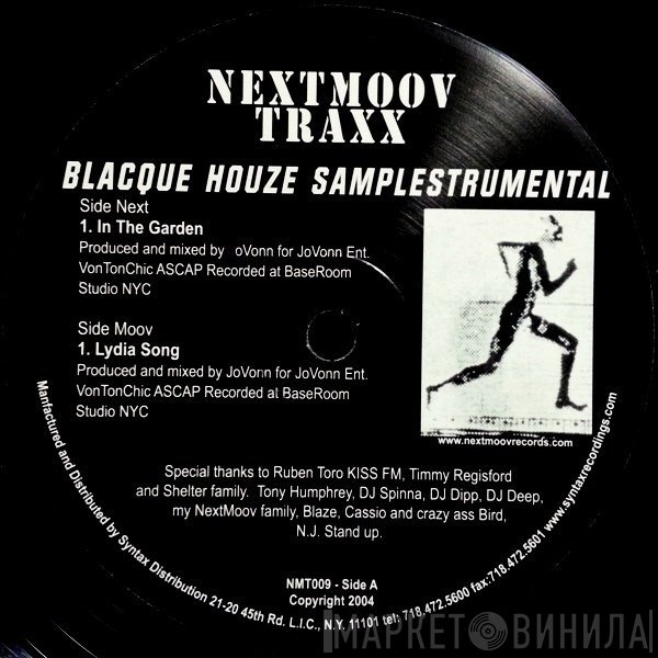 Jovonn - Blacque Houze Samplestrumental