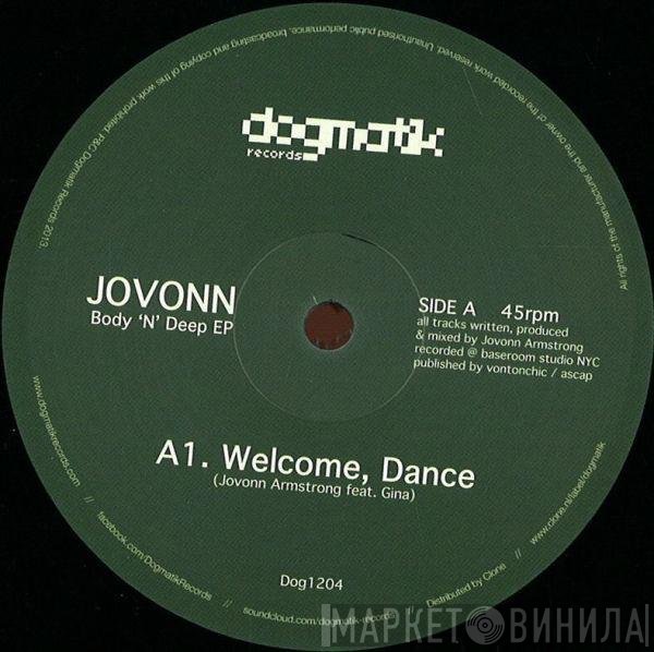 Jovonn  - Body 'N' Deep EP