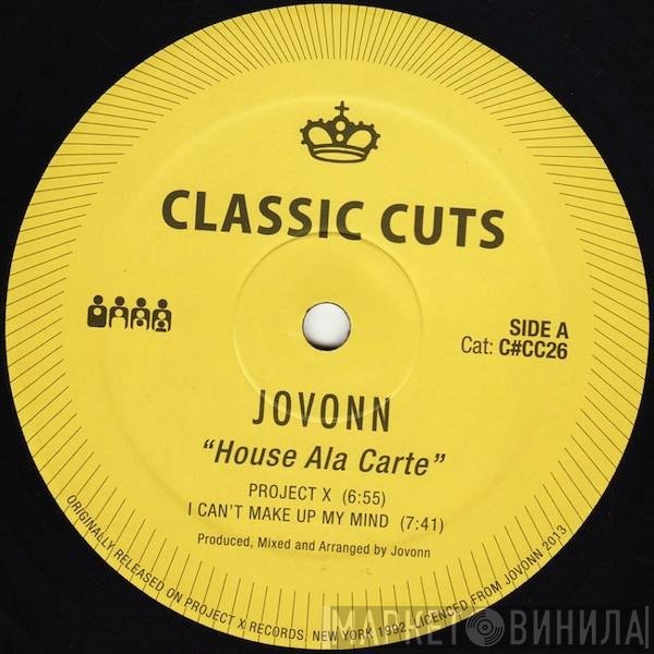 Jovonn - House Ala Carte