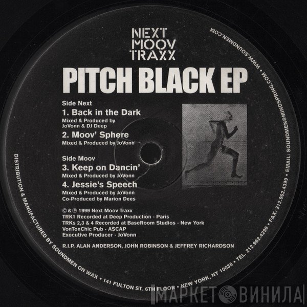 Jovonn - Pitch Black EP