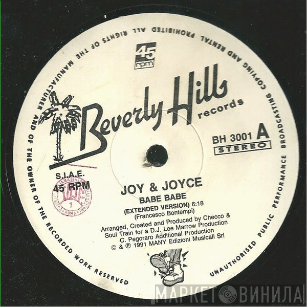 Joy & Joyce - Babe Babe