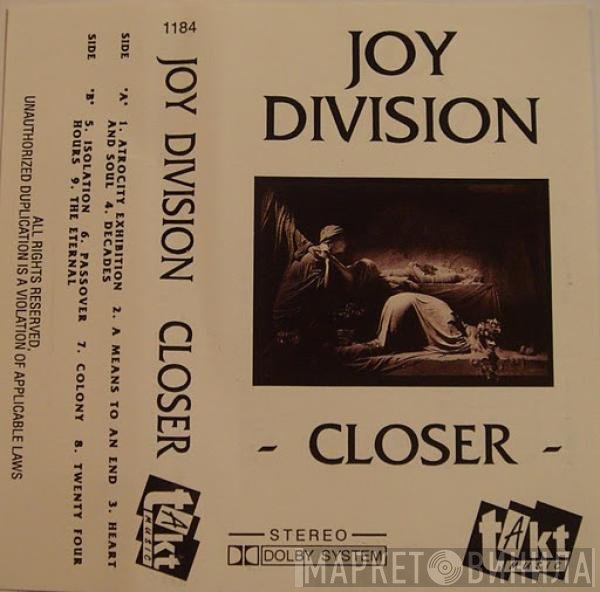 Joy Division  - Closer