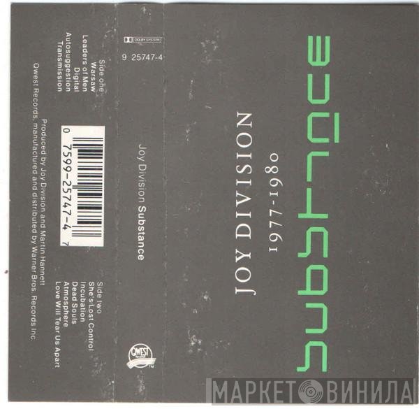 Joy Division  - Substance