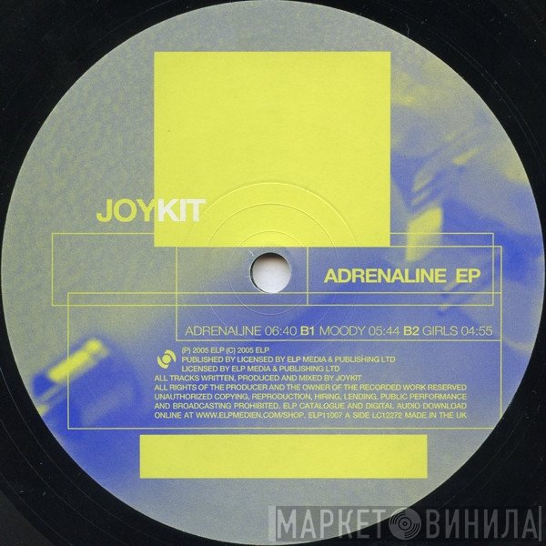 Joy Kitikonti  - Adrenaline EP