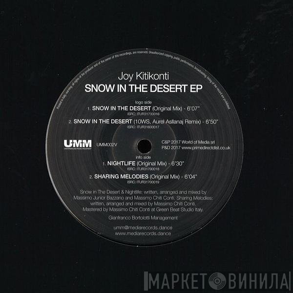 Joy Kitikonti  - Snow In The Desert EP