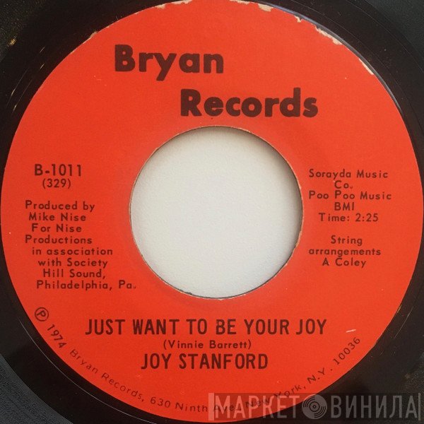 Joy Stanford - Just Want To Be Your Joy