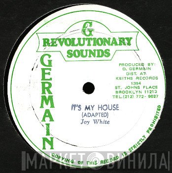 Joy White, Dean Fraser - It's My House