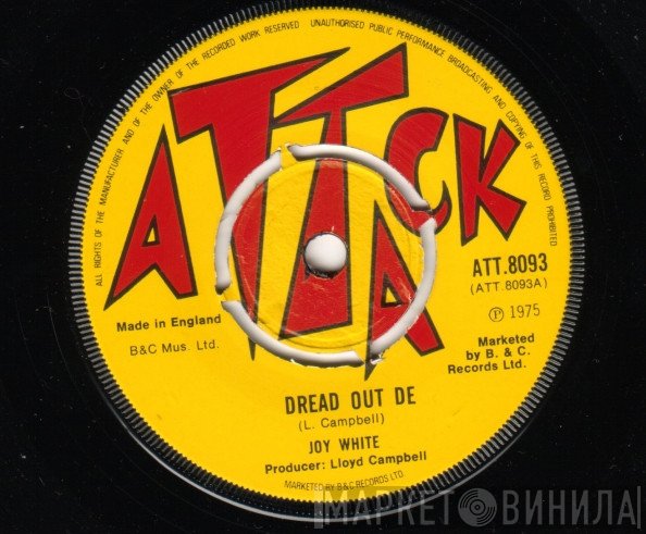 Joy White - Dread Out De / Dread Dub