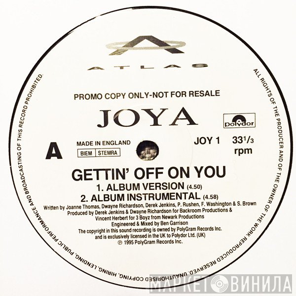 Joya - Gettin' Off On You