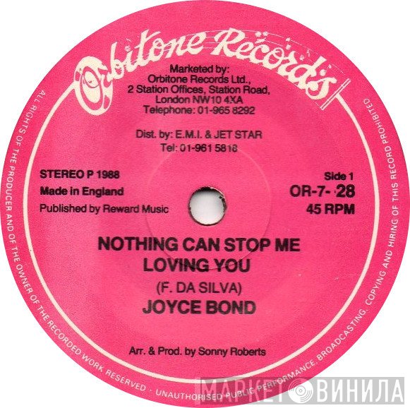 Joyce Bond - Nothing Can Stop Me Loving You