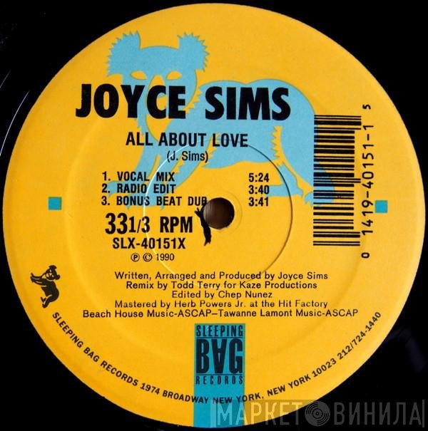 Joyce Sims  - All About Love