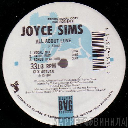 Joyce Sims - All About Love