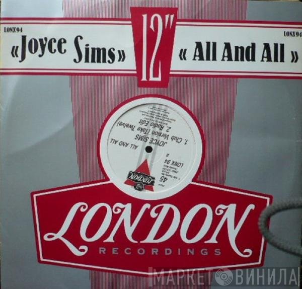 Joyce Sims - All And All